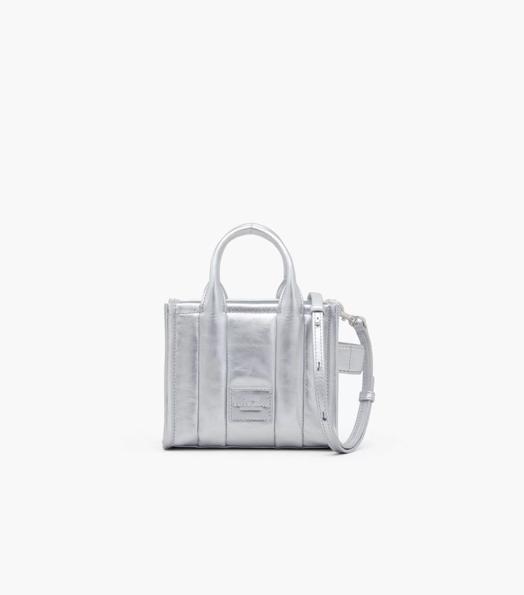 Marc Jacobs The Metallic Leather Mini Tote Bag