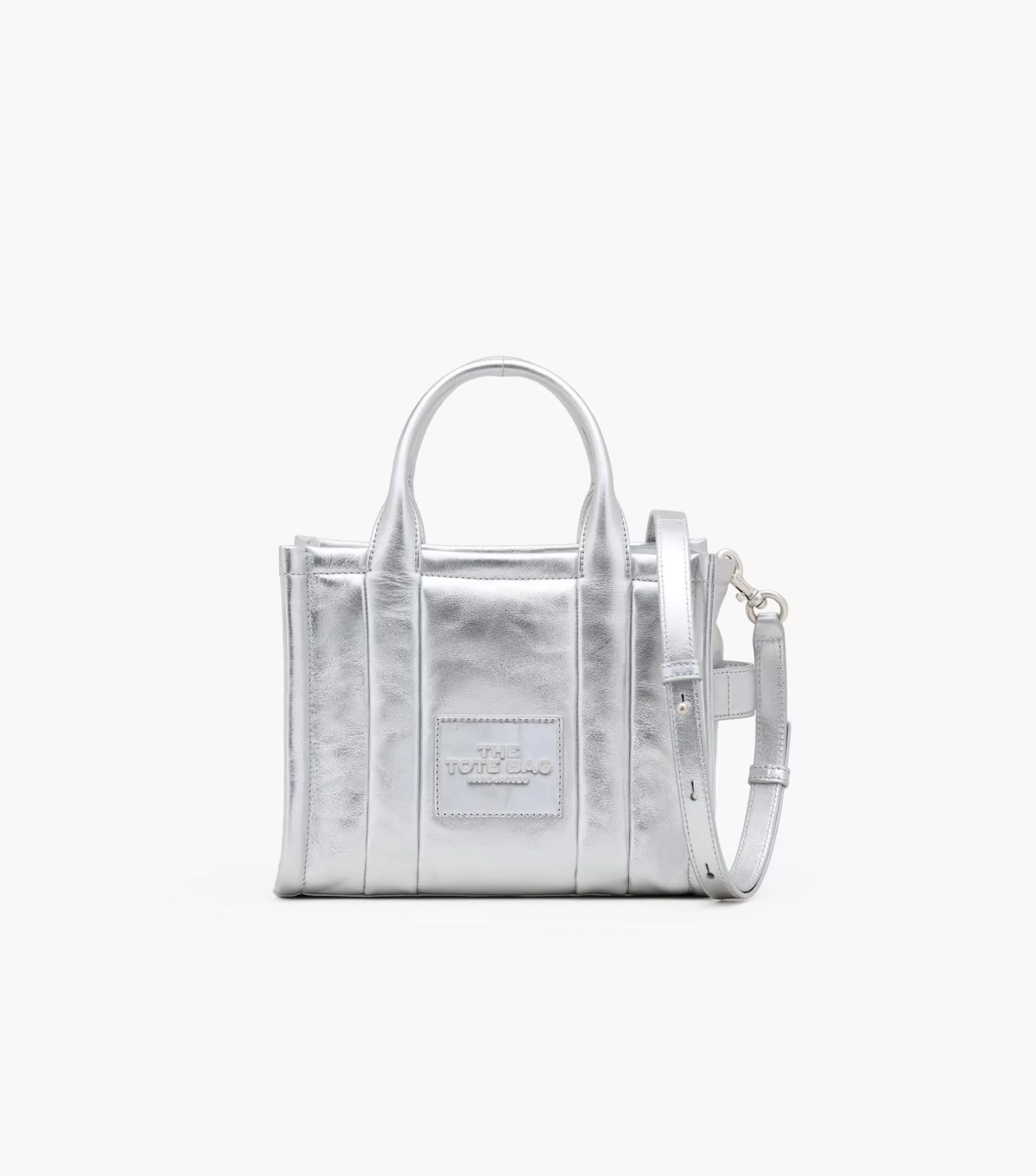 Marc Jacobs The Metallic Leather Small Tote Bag