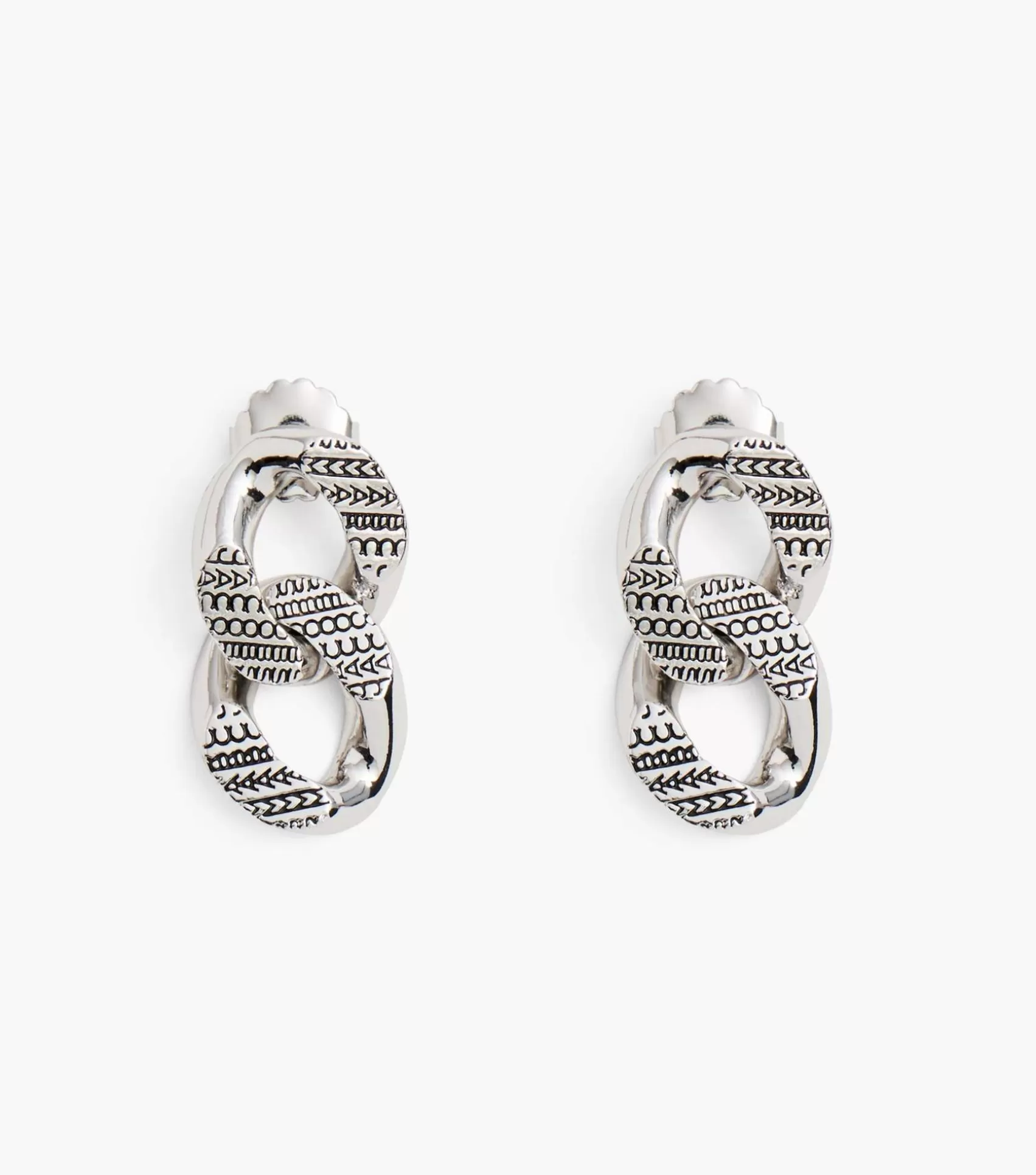 Marc Jacobs The Monogram Chain Link Earrings