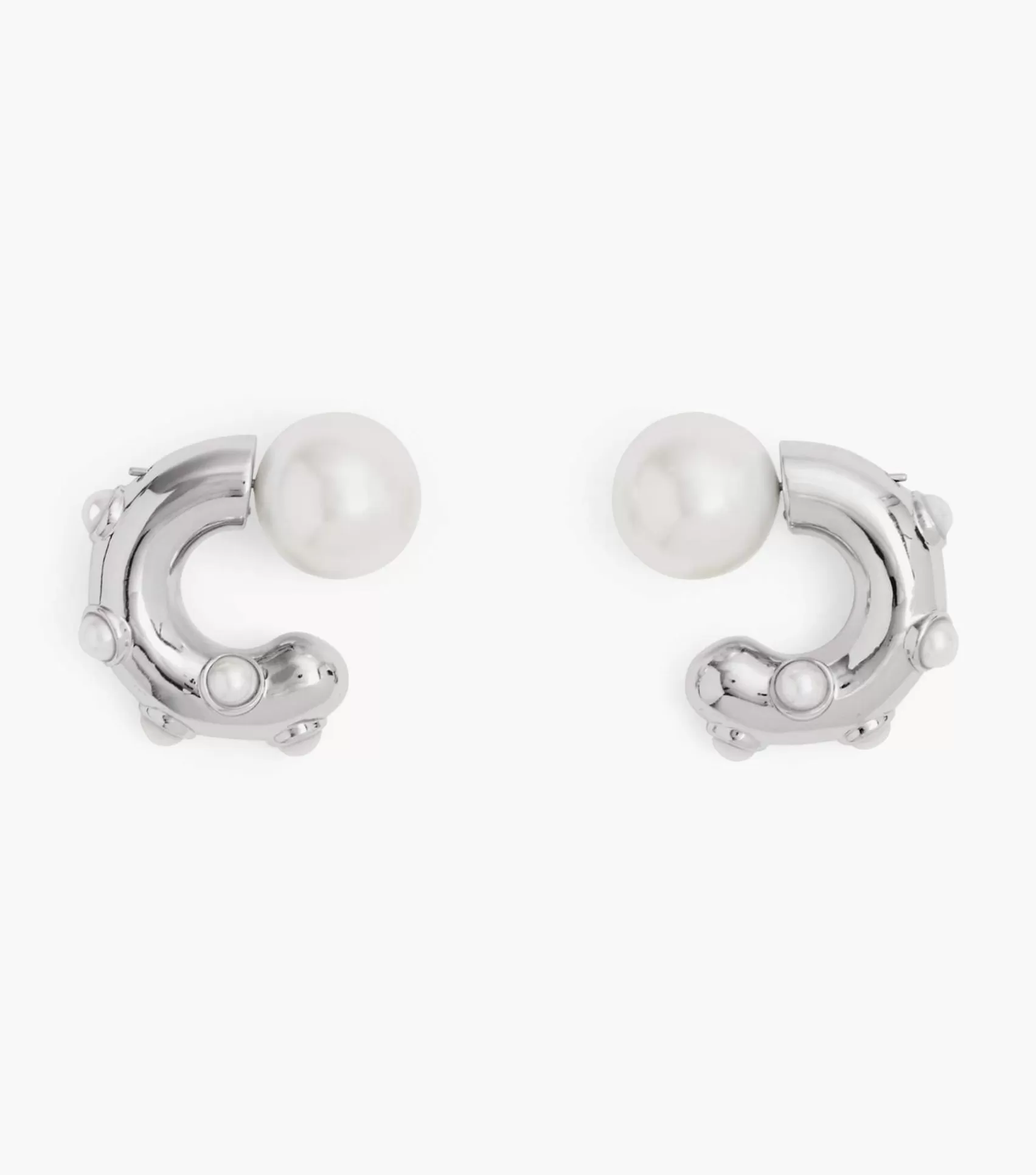 Marc Jacobs The Pearl Dot Hoops