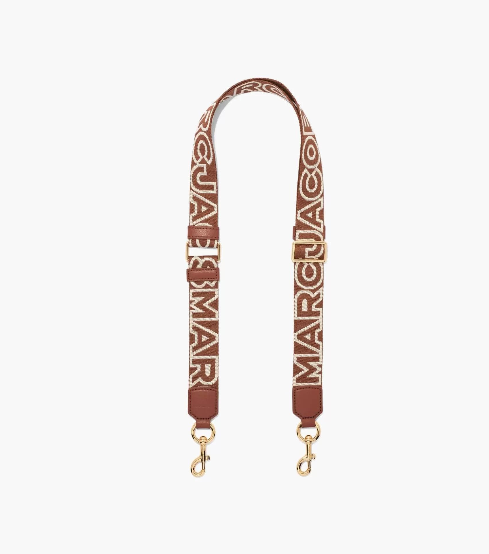 Marc Jacobs The Thin Outline Logo Webbing Strap