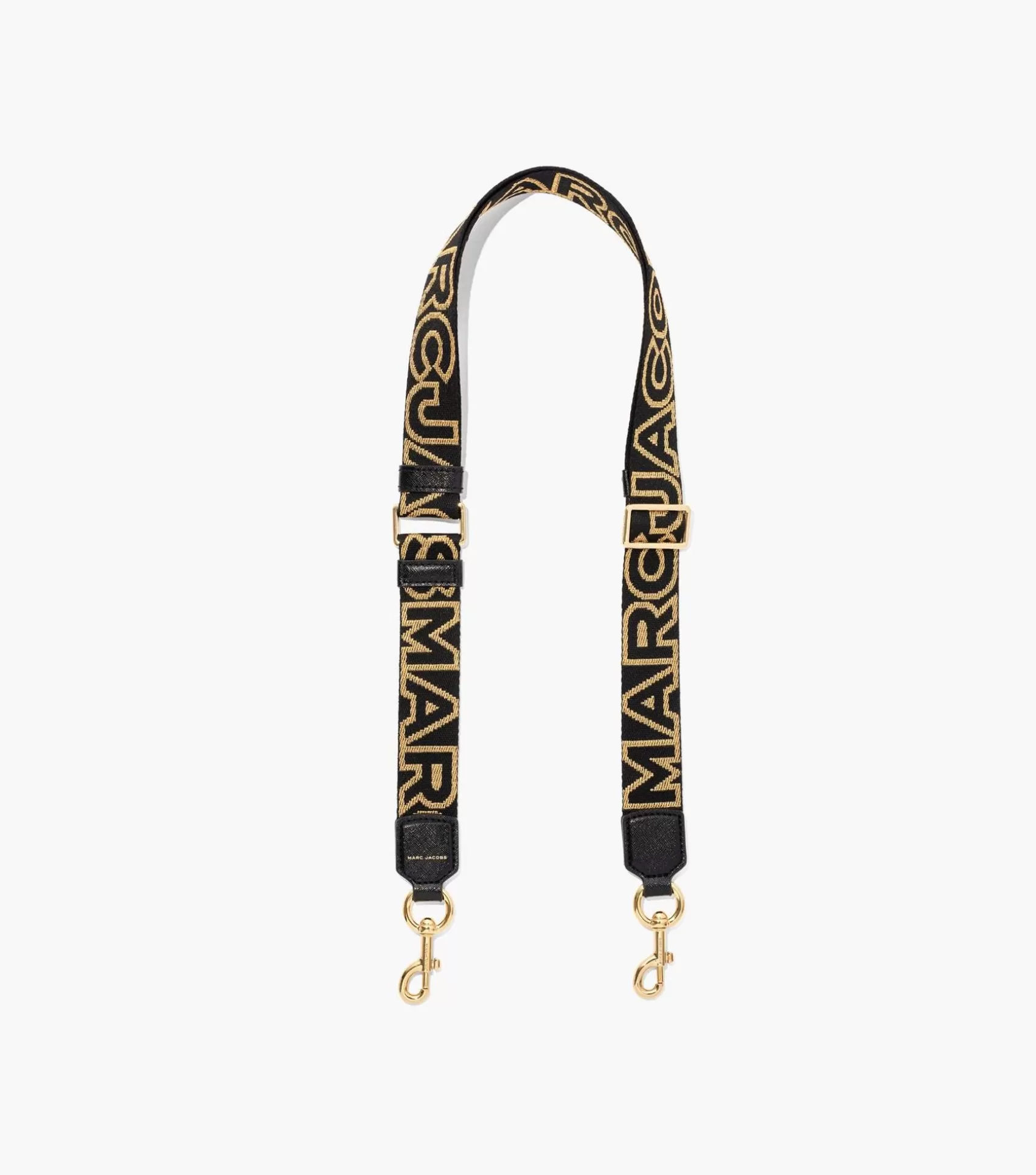 Marc Jacobs The Thin Outline Logo Webbing Strap