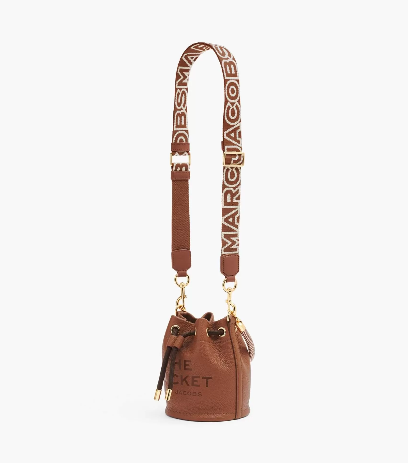 Marc Jacobs The Thin Outline Logo Webbing Strap